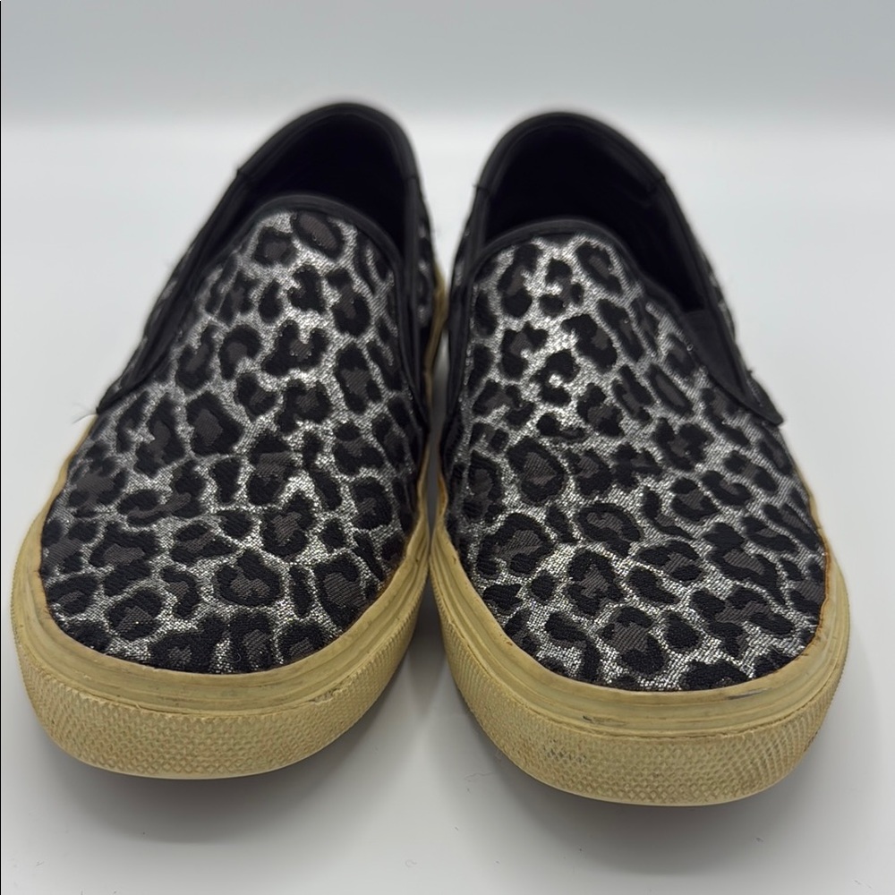 Leopard Print Slip-On Sneakers - Picture 4 of 12